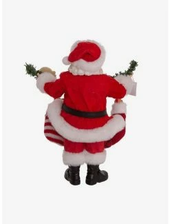 New ✔️ Kurt Adler Fabriche Santa Adopt A Pet in Stockings Figure ✨ -Furniture Outlet Store 20120093 av3