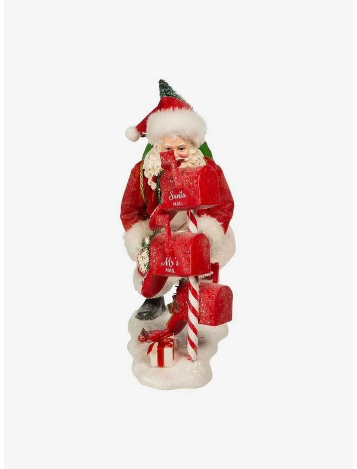 Buy ๐ Kurt Adler Fabriche Santa Checking Mail Figure ๐ 4 Buy ๐ Kurt Adler Fabriche Santa Checking Mail Figure ๐ - Image 4