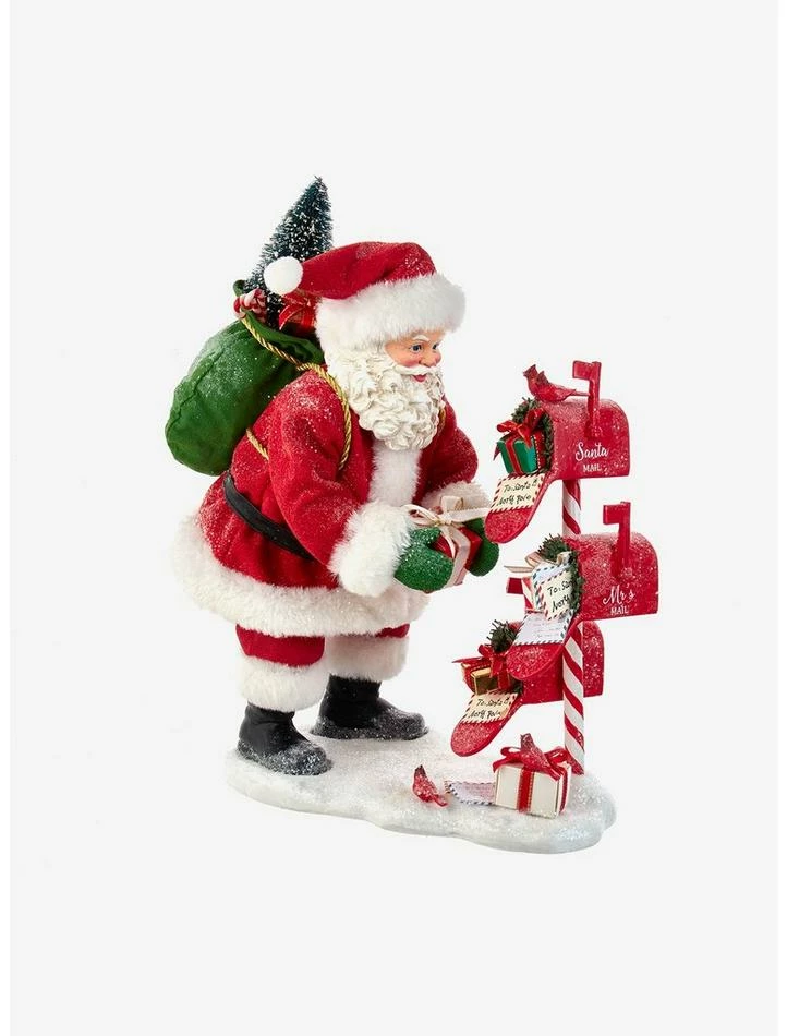 Buy ๐ Kurt Adler Fabriche Santa Checking Mail Figure ๐ 1 Buy ๐ Kurt Adler Fabriche Santa Checking Mail Figure ๐