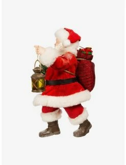 Best reviews of ⭐ Kurt Adler Fabriche Santa with Wreath and Lantern Figure 🥰 -Furniture Outlet Store 20120111 av3