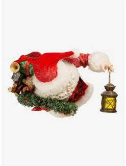 Best reviews of ⭐ Kurt Adler Fabriche Santa with Wreath and Lantern Figure 🥰 -Furniture Outlet Store 20120111 av4