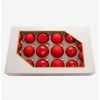 Deals 😉 Kurt Adler Shiny and Matte Red Glass Ball Ornaments Set 🔥