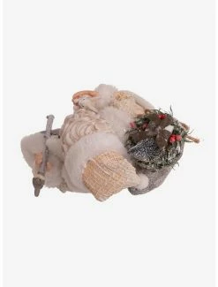 Hot Sale 🎉 Kurt Adler Fabriche Snowy Woods Santa Figure ✨ -Furniture Outlet Store 20120121 av5