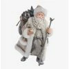 Hot Sale 🎉 Kurt Adler Fabriche Snowy Woods Santa Figure ✨