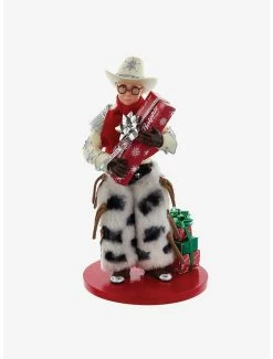 Brand new ๐ Kurt Adler A ๐
Christmas Story Fabric Mache Cowboy Ralphie Figure ๐คฉ