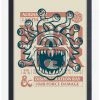 New 😍 Dungeons & Dragons Lawful Evil Framed Wood Wall Art 👍