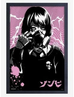 Best deal 🛒 Zombie Makeout Club Klme Framed Wood Wall Art ✨