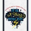 Cheapest 👍 Marvel Miss Marvel Quote Framed Wood Wall Art 🌟