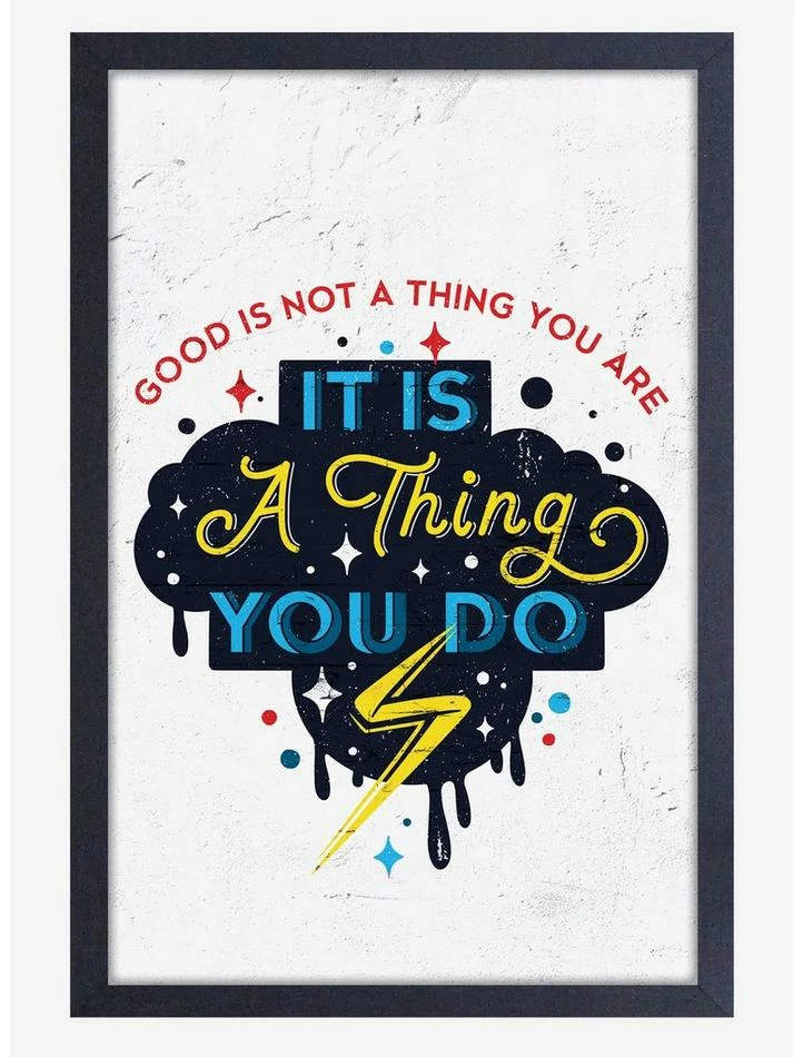 Cheapest ๐ Marvel Miss Marvel Quote Framed Wood Wall Art ๐ 1 Cheapest ๐ Marvel Miss Marvel Quote Framed Wood Wall Art ๐