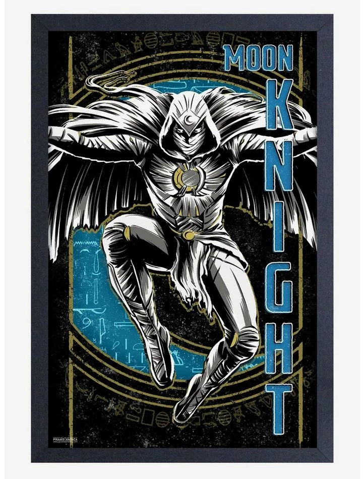 New ๐ฅ Marvel Moon Knight Lunge Framed Wood Wall Art โ 1 New ๐ฅ Marvel Moon Knight Lunge Framed Wood Wall Art โ