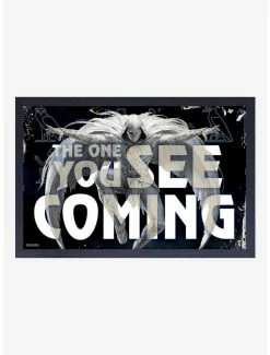 Brand new ✔️ Marvel Moon Knight See Me Coming Framed Wood Wall Art 🤩