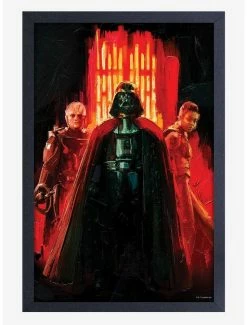 Coupon 🎉 Star Wars Obi-Wan Brushed Empire Framed Wood Wall Art 🥰