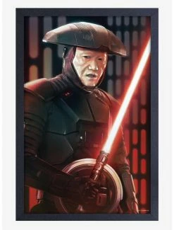 Coupon ✨ Star Wars Obi-Wan Fifth Brother Framed Wood Wall Art 👍