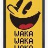 Best Pirce 🔔 Pac-Man Waka Face Framed Wood Wall Art ✨