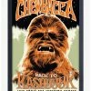 Best reviews of 🥰 Star Wars Rock Poster Chewbacca Framed Wood Wall Art 💯