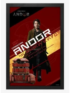 Cheap ❤️ Star Wars Andor Andor Duo Framed Wood Wall Art 😍