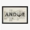 Discount 💯 Star Wars Andor Symbols Framed Wood Wall Art 🥰