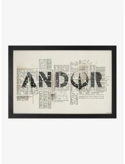 Discount 💯 Star Wars Andor Symbols Framed Wood Wall Art 🥰