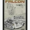 Cheapest ✔️ Star Wars Milennium Falcon S Framed Wood Wall Art 👍