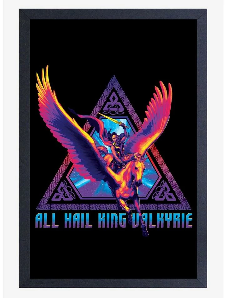 Cheap ๐ Marvel Thor Love And Thunder King Valkyrie Framed Wood Wall Art โ๏ธ 1 Cheap ๐ Marvel Thor Love And Thunder King Valkyrie Framed Wood Wall Art โ๏ธ