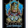 Flash Sale 👍 Marvel Thor Love And Thunder Masked Thor Framed Wood Wall Art 😉