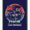 Budget ⭐ Marvel Thor Love And Thunder Squad Framed Wood Wall Art 🎉