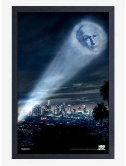 Coupon 😍 Curb Your Enthusiasm Bat Signal Framed Wood Wall Art 🔥