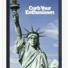 Promo 🎉 Curb Your Enthusiasm Liberty Framed Wood Wall Art 🔔