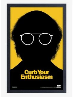 Budget ✔️ Curb Your Enthusiasm Oy Framed Wood Wall Art ✔️