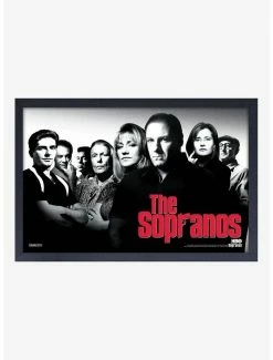 Best deal 😉 The Sopranos Logo Framed Wood Wall Art ⌛