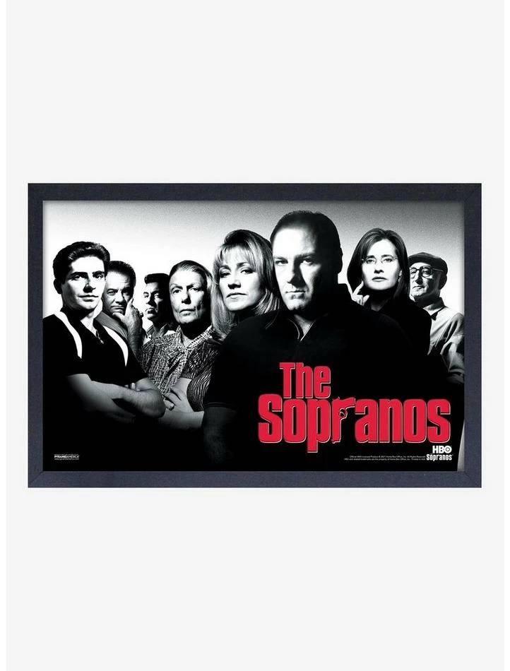 Best deal ๐ The Sopranos Logo Framed Wood Wall Art โ 1 Best deal ๐ The Sopranos Logo Framed Wood Wall Art โ