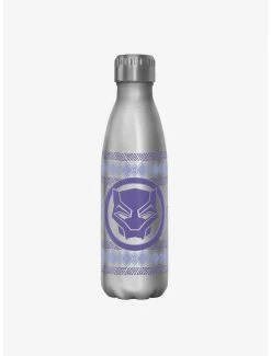 Discount 🔔 Marvel Black Panther King T'Challa Emblem Water Bottle 🌟