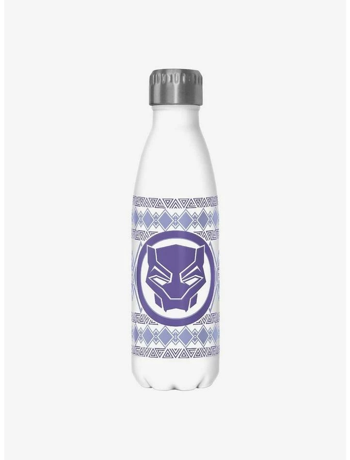 Flash Sale ⭐ Marvel Black Panther King T'Challa Emblem Water Bottle ❤️ 1 Flash Sale ⭐ Marvel Black Panther King T'Challa Emblem Water Bottle ❤️