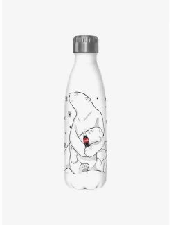 Hot Sale 🧨 Coke Coca-Cola Polar Bear Snowflakes Water Bottle 😍