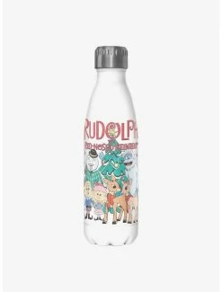 Outlet 🎁 Rudolph The Red-Nosed Reindeer 🎁 Christmas Group Water Bottle 💯