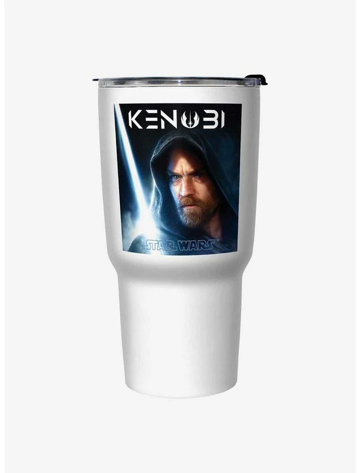 New ⭐ Star Wars Kenobi Hood & Saber Travel Mug ❤️ 1 New ⭐ Star Wars Kenobi Hood & Saber Travel Mug ❤️