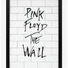 Deals 🤩 Pink Floyd The Wall Framed Wood Wall Art 🧨