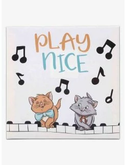 Promo 👍 Disney The AristoCats Play Nice Piano Canvas Wall Decor 😉