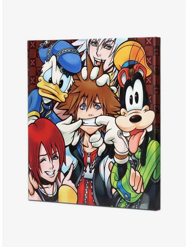 Best Pirce ๐ฅ Disney Kingdom Hearts Character Collage Canvas Wall Decor ๐ 2 Best Pirce ๐ฅ Disney Kingdom Hearts Character Collage Canvas Wall Decor ๐ - Image 2