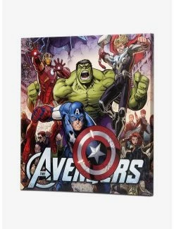 Brand new ⌛ Marvel Avengers Characters in Action Canvas Wall Decor ⌛ -Furniture Outlet Store 20171319 av1