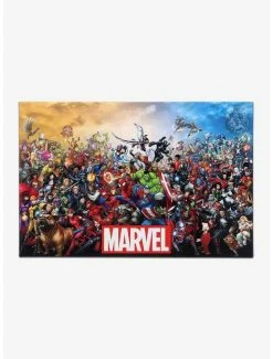 Best Pirce ❤️ Marvel Character Collage Canvas Wall Decor ✨
