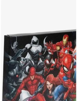 Promo 🛒 Marvel Character Lineup Canvas Wall Decor ⌛ -Furniture Outlet Store 20171323 av3