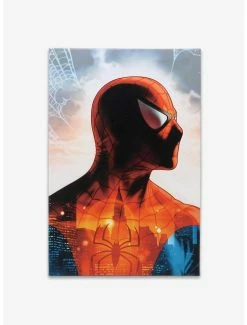 Best Sale ⌛ Marvel Spider-Man Headshot Canvas Wall Decor ⭐
