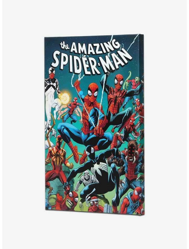 Best Sale 😀 Marvel The Amazing Spider-Man Multiple Spideys Comic Book Cover Canvas Wall Decor ⌛ 2 Best Sale 😀 Marvel The Amazing Spider-Man Multiple Spideys Comic Book Cover Canvas Wall Decor ⌛ - Image 2