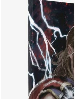 Flash Sale 🌟 Marvel Thor Love and Thunder Lightning Vertical Canvas Wall Decor 🤩 -Furniture Outlet Store 20171333 av3
