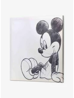 Coupon 🥰 Disney Mickey Mouse Side Silhouette Canvas Wall Decor 🔥 -Furniture Outlet Store 20171337 av1