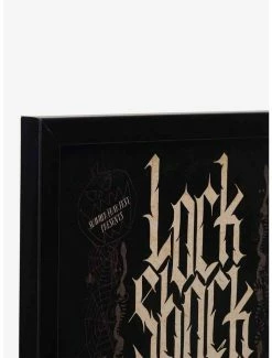 Outlet 🥰 Disney The Nightmare Before 🎁 Christmas Lock Shock & Barrel Framed Wood Wall Decor ⌛ -Furniture Outlet Store 20171345 av3