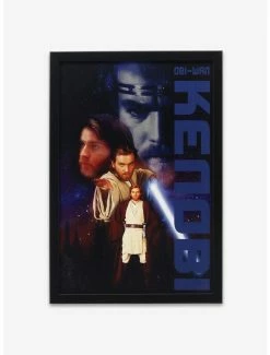Best deal ⭐ Star Wars Obi-Wan Kenobi Multi-View Framed Wood Wall Decor 💯