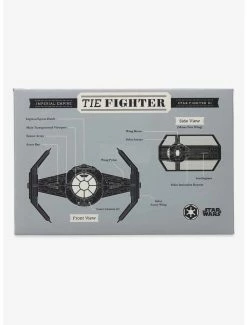 Hot Sale ❤️ Star Wars TIE Fighter Schematic Canvas Wall Decor 👍