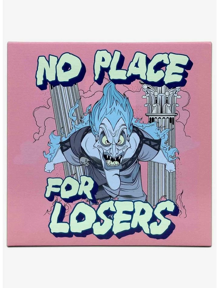 Best deal 🎁 Disney Villains Hades No Place for Losers Canvas Wall Decor 🎁 1 Best deal 🎁 Disney Villains Hades No Place for Losers Canvas Wall Decor 🎁